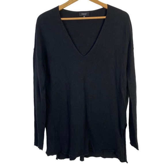 Aritzia Babaton Wool Linen Blend V-neck Sweater - Picture 4 of 6